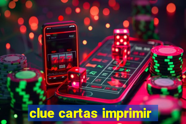 clue cartas imprimir